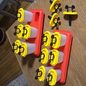 Vintage Tupperware Mickey Mouse Popsicle Molds